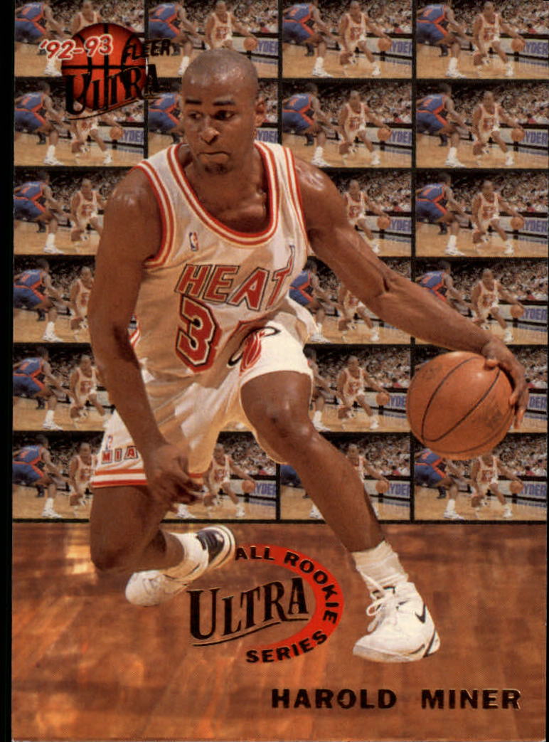 1992-93 Ultra All-Rookies #5 Harold Miner