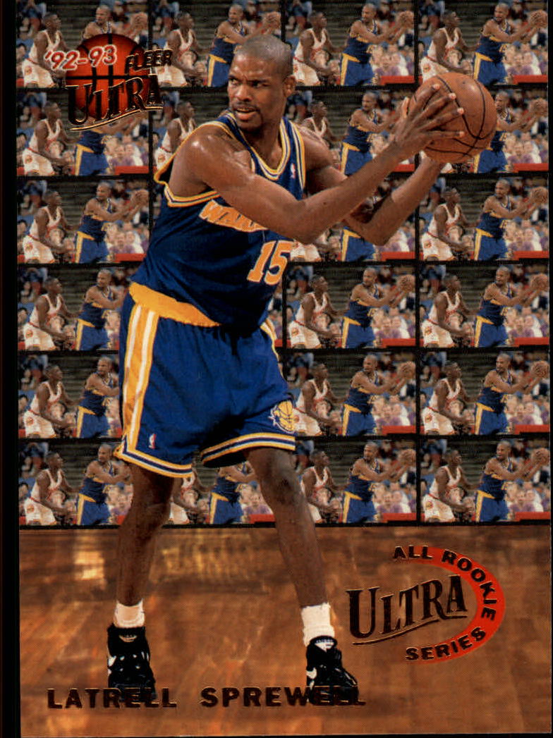 1992-93 Ultra All-Rookies #8 Latrell Sprewell