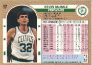 1992-93 Fleer #17 Kevin McHale back image