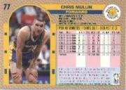 1992-93 Fleer #77 Chris Mullin back image