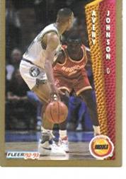 1992-93 Fleer #81 Avery Johnson