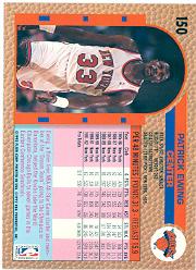 1992-93 Fleer #150 Patrick Ewing back image