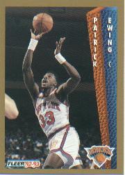 1992-93 Fleer #150 Patrick Ewing