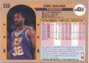 1992-93 Fleer #225 Karl Malone back image