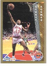 1992-93 Fleer #239 Dennis Rodman LL