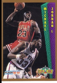 1992-93 Fleer #273 Michael Jordan SD