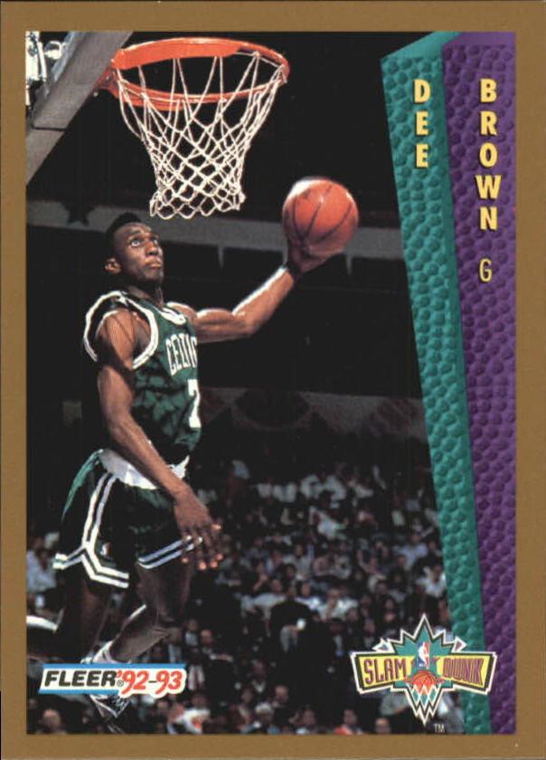 1992-93 SKYBOX Basket Dee Brown #11 Boston Celtics NBA 
