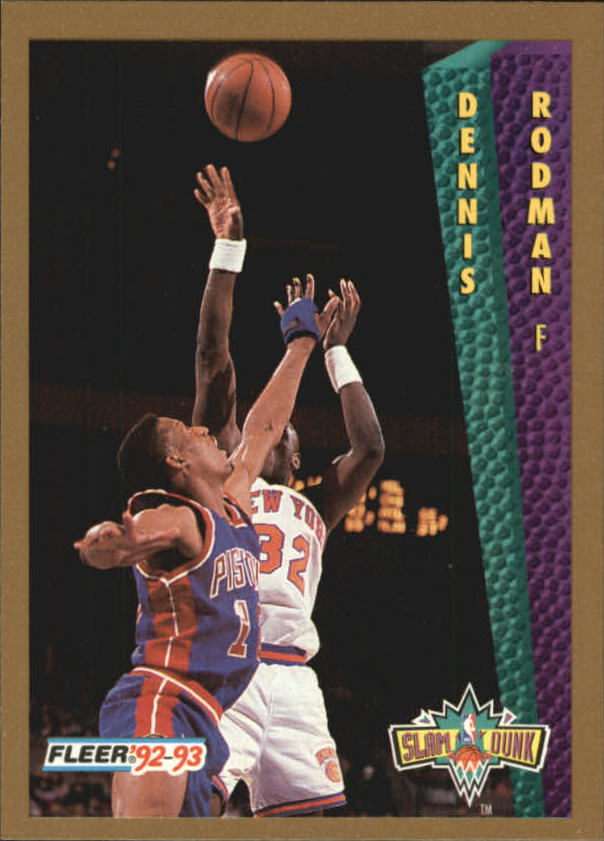 1992-93 Fleer #289 Dennis Rodman SD