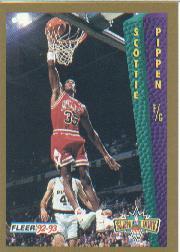 1992-93 Fleer #299 Scottie Pippen SD