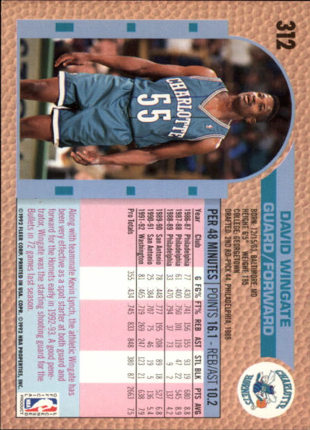 B0464- 1992-93 Fleer Basketball #s 251-444 +Inserts -You Pick- 15+ FREE US SHIP - Picture 99 of 385