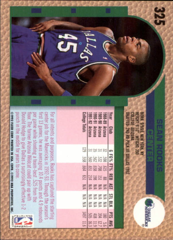 B0464- 1992-93 Fleer Basketball #s 251-444 +Inserts -You Pick- 15+ FREE US SHIP - Picture 125 of 385