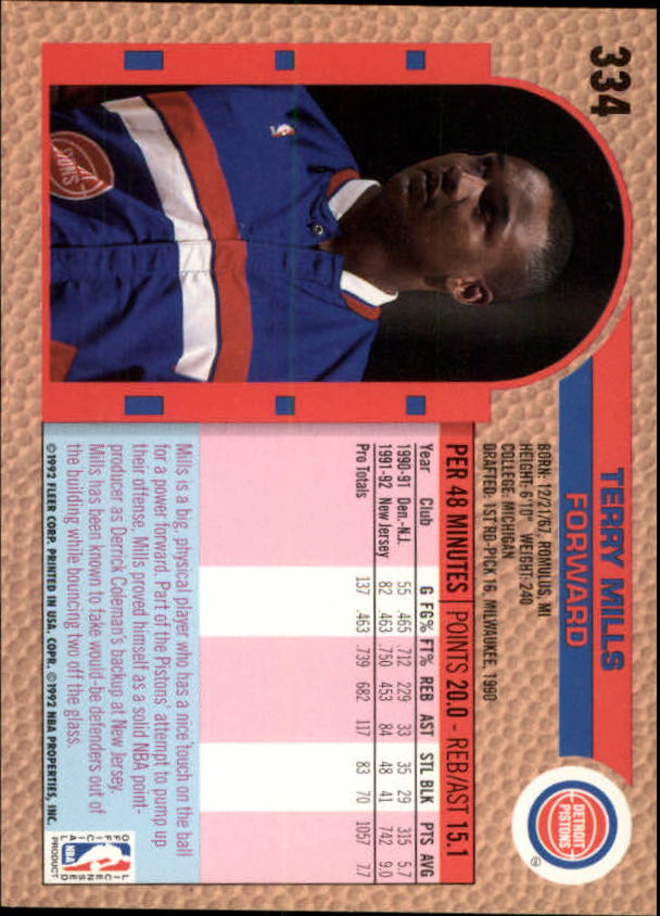 Sports Card Back
