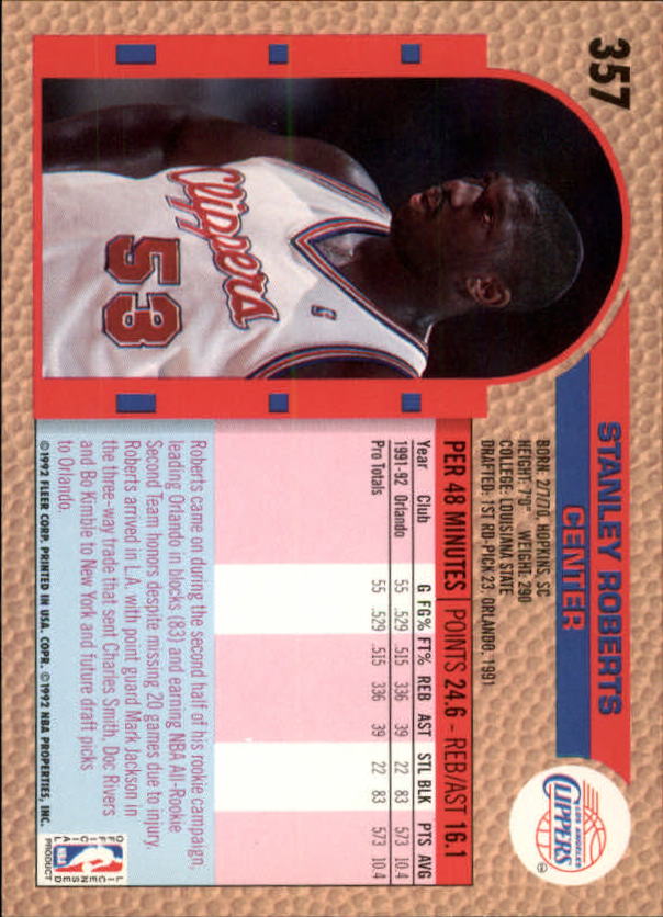 Sports Card Back