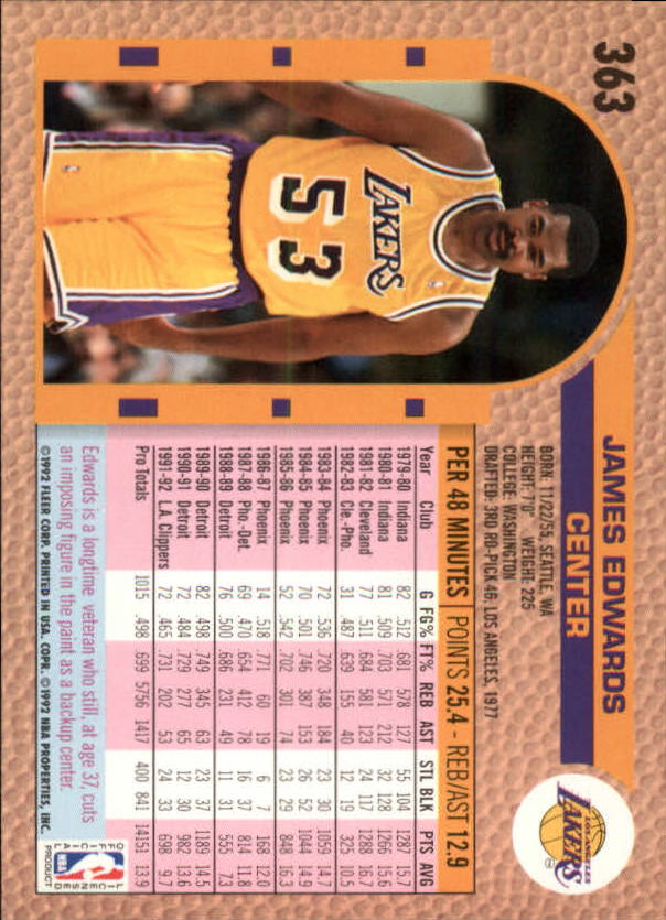 B0464- 1992-93 Fleer Basketball #s 251-444 +Inserts -You Pick- 15+ FREE US SHIP - Picture 199 of 385
