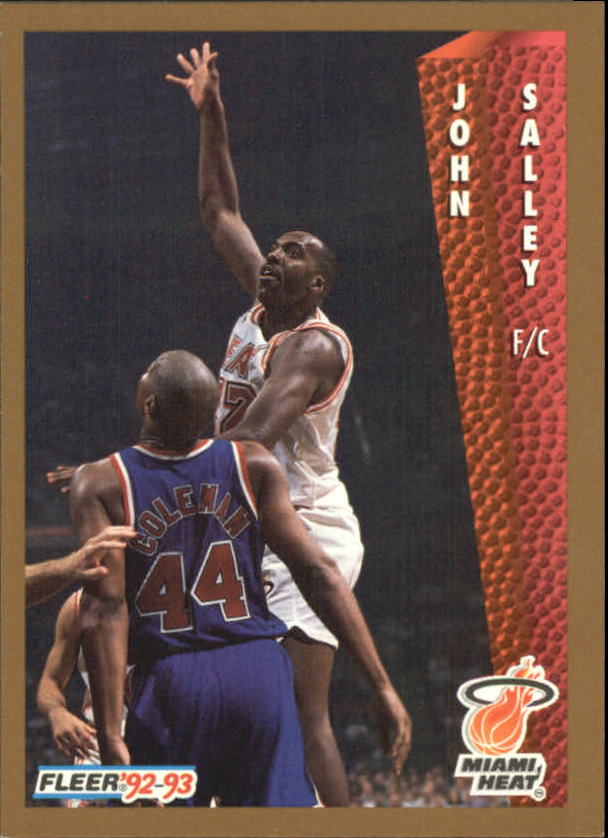 1992-93 Fleer #370 John Salley