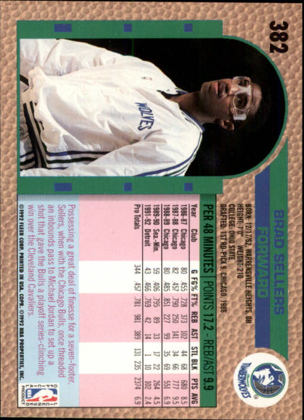 B0464- 1992-93 Fleer Basketball #s 251-444 +Inserts -You Pick- 15+ FREE US SHIP - Picture 235 of 385