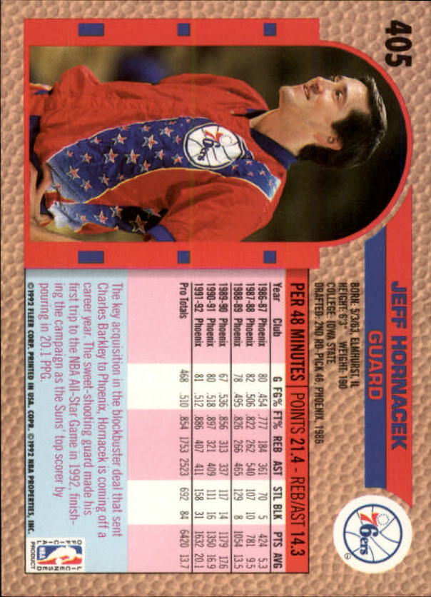 B0464- 1992-93 Fleer Basketball #s 251-444 +Inserts -You Pick- 15+ FREE US SHIP - Picture 279 of 385