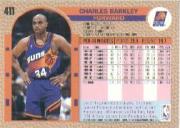 1992-93 Fleer #411 Charles Barkley back image