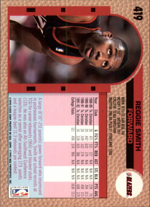 B0464- 1992-93 Fleer Basketball #s 251-444 +Inserts -You Pick- 15+ FREE US SHIP - Picture 307 of 385