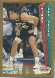 B0464- 1992-93 Fleer Basketball #s 251-444 +Inserts -You Pick- 15+ FREE US SHIP - Picture 320 of 385