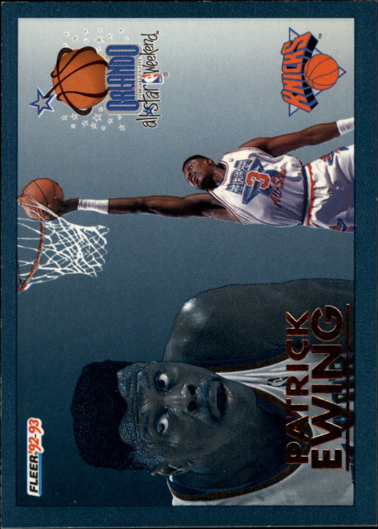1992-93 Fleer All-Stars #5 Patrick Ewing