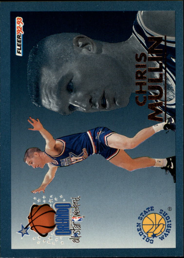 1992-93 Fleer All-Stars #18 Chris Mullin