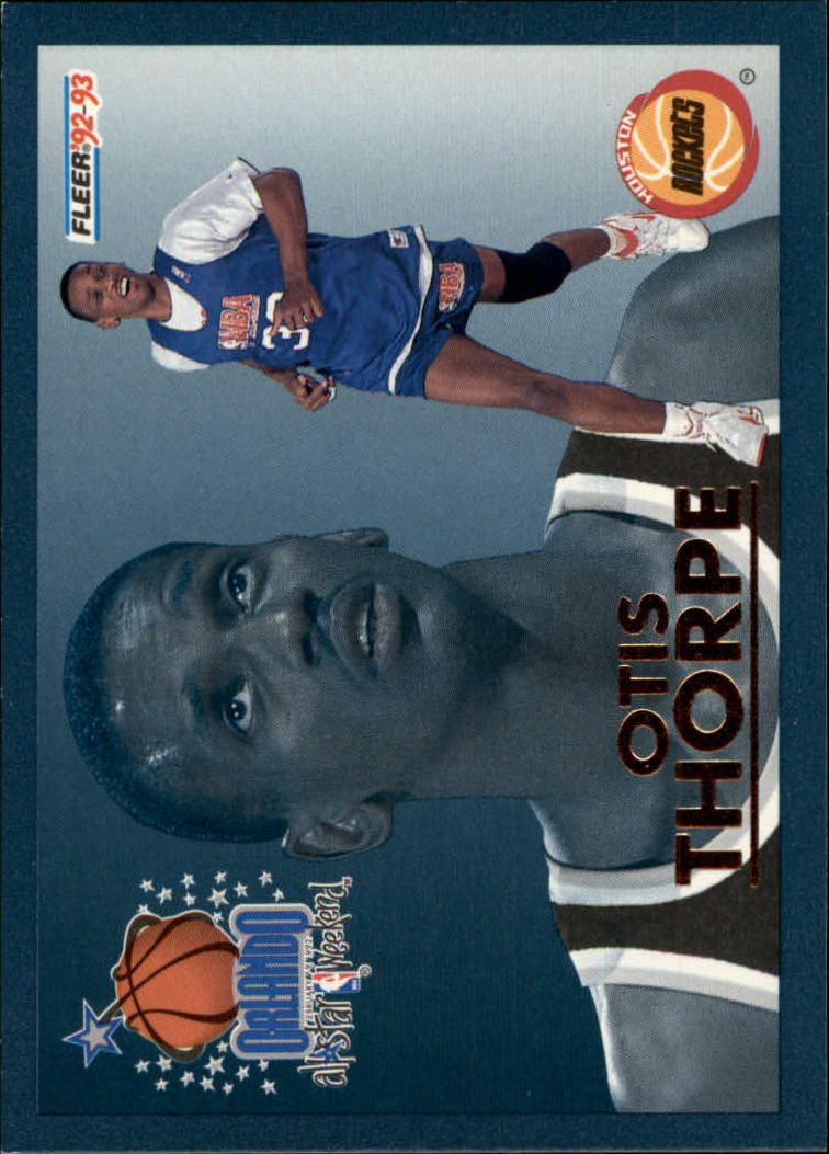 1992-93 Fleer All-Stars #23 Otis Thorpe