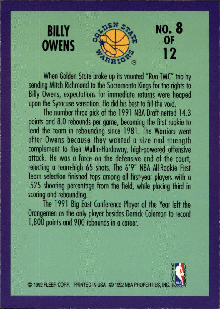 B0464- 1992-93 Fleer Basketball #s 251-444 +Inserts -You Pick- 15+ FREE US SHIP - Picture 363 of 385