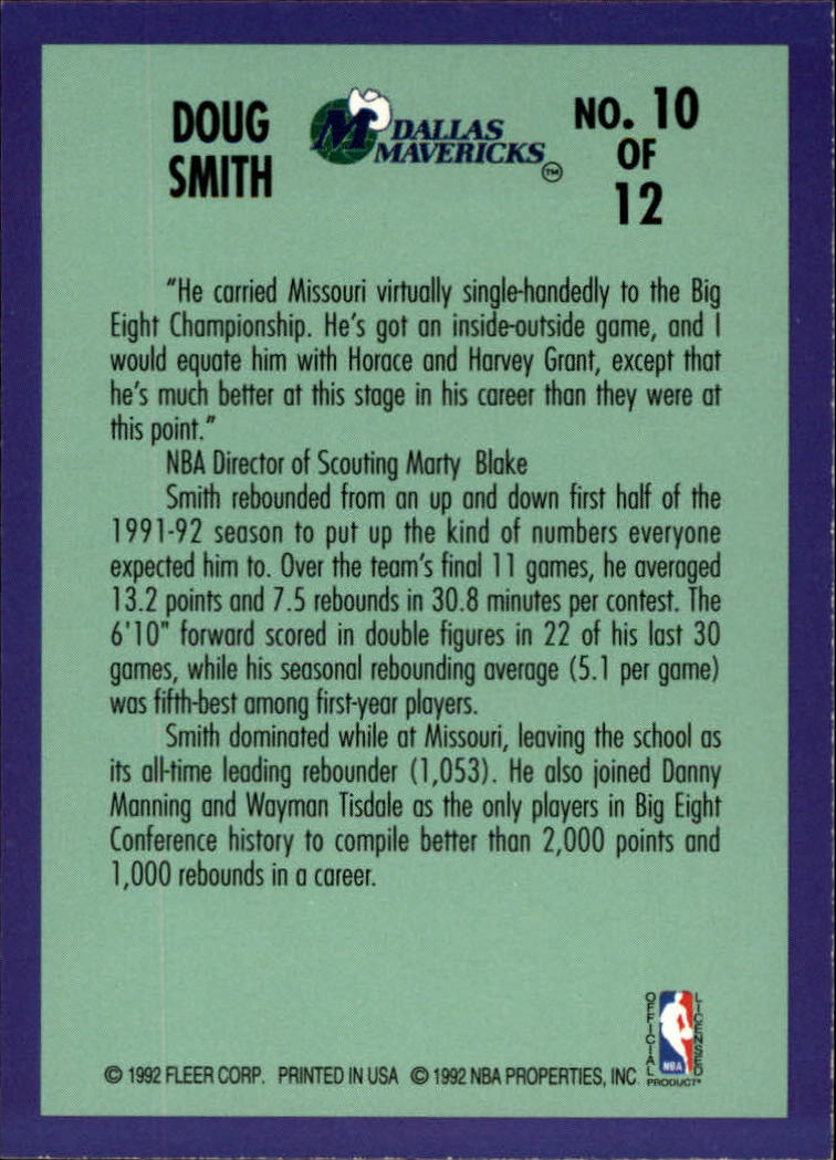 B0464- 1992-93 Fleer Basketball #s 251-444 +Inserts -You Pick- 15+ FREE US SHIP - Picture 365 of 385
