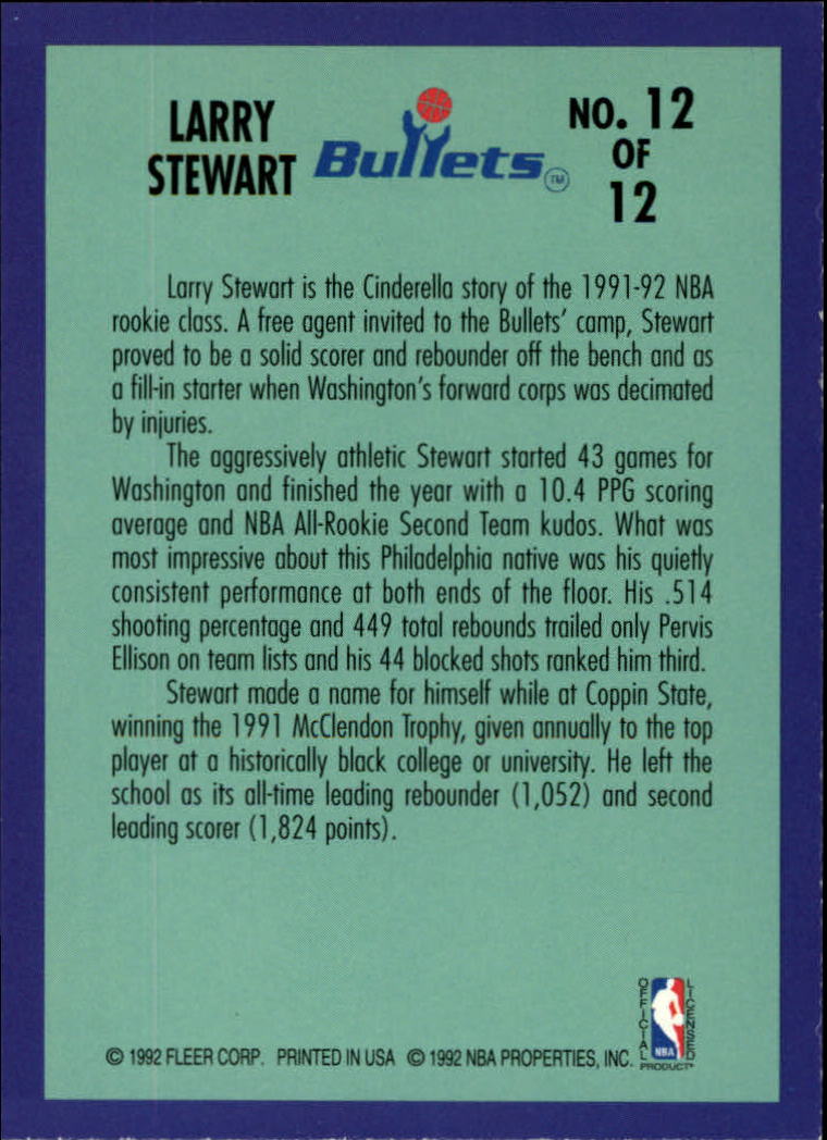 B0464- 1992-93 Fleer Basketball #s 251-444 +Inserts -You Pick- 15+ FREE US SHIP - Picture 369 of 385