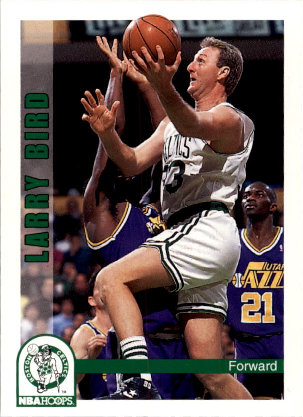 1992-93 Hoops #10 Larry Bird