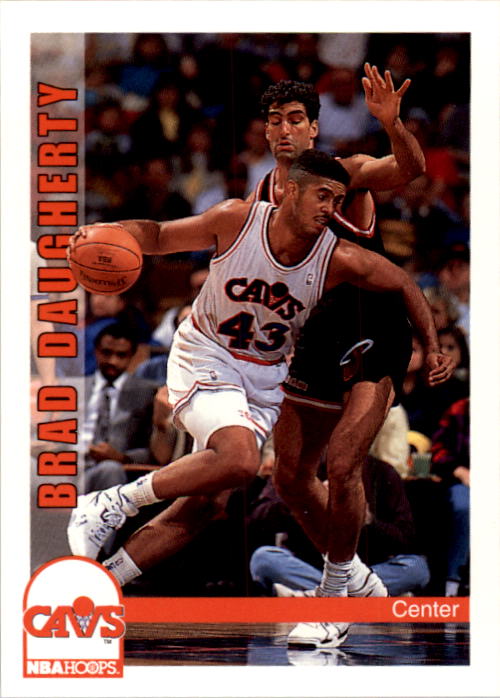 1992-93 Hoops #38 Brad Daugherty