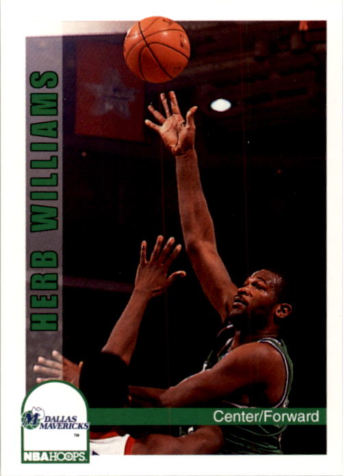 1992-93 Hoops #53 Herb Williams