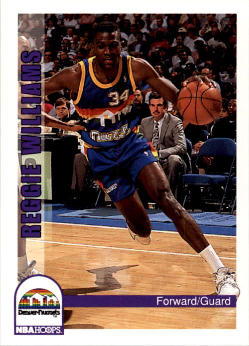 1992-93 Hoops #61 Reggie Williams