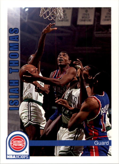 1992-93 Hoops #68 Isiah Thomas