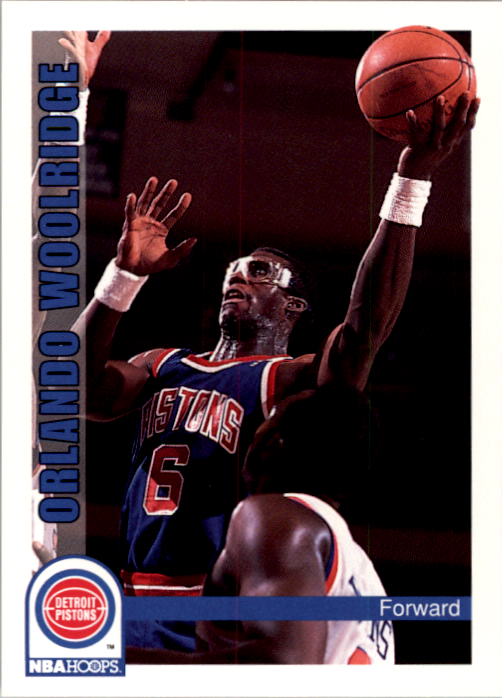 1992-93 Hoops #70 Orlando Woolridge