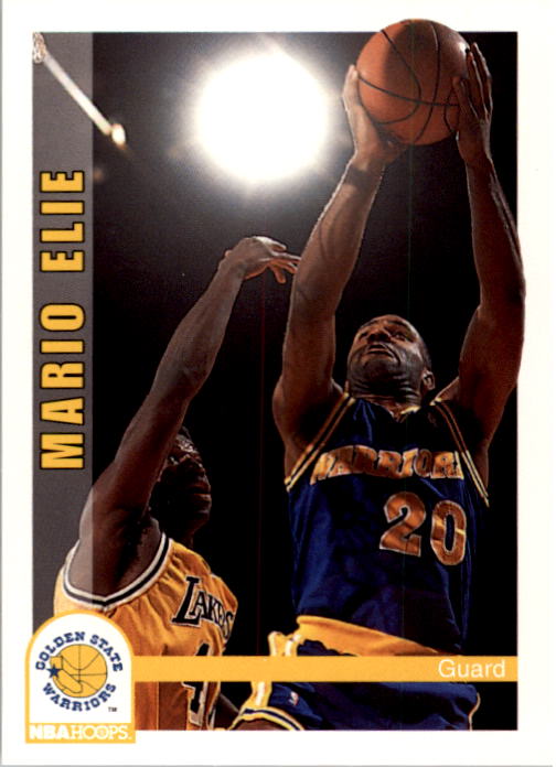 1992-93 Hoops #72 Mario Elie