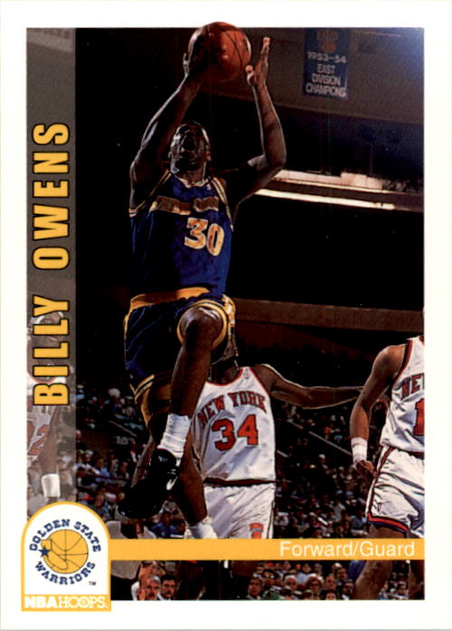 1992-93 Hoops #79 Billy Owens