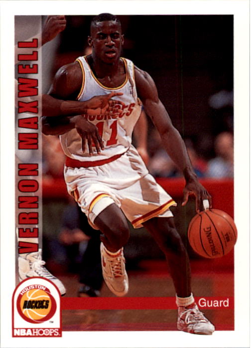 1992-93 Hoops #84 Vernon Maxwell