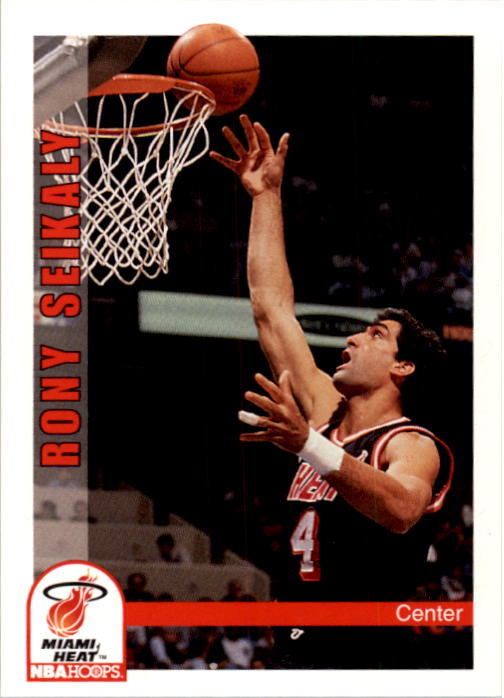 1992-93 Hoops #122 Rony Seikaly