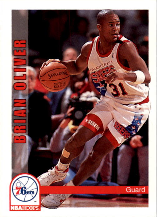 1992-93 Hoops #175 Brian Oliver