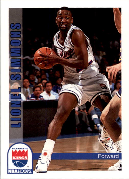 1992-93 Hoops #201 Lionel Simmons