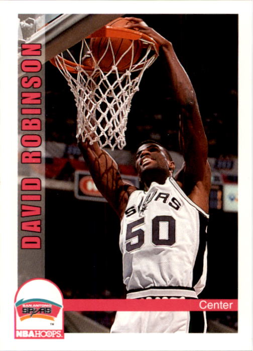 1992-93 Hoops #209 David Robinson