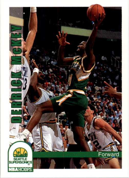 1992-93 Hoops #217 Derrick McKey