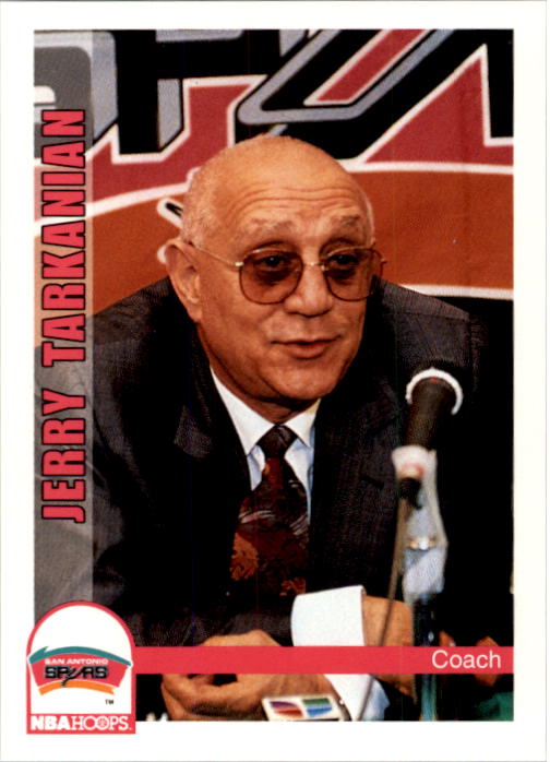 1992-93 Hoops #262 Jerry Tarkanian CO RC
