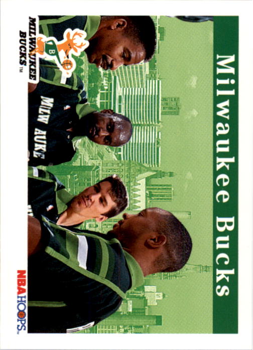 1992-93 Hoops #280 Milwaukee Bucks TC