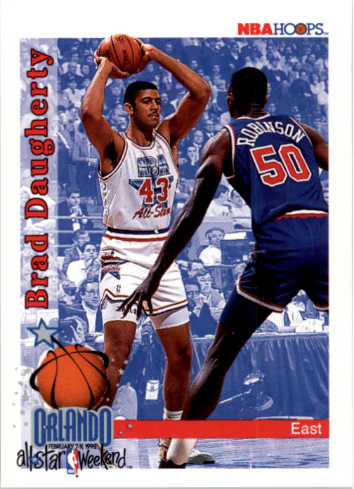 1992-93 Hoops #295 Brad Daugherty AS