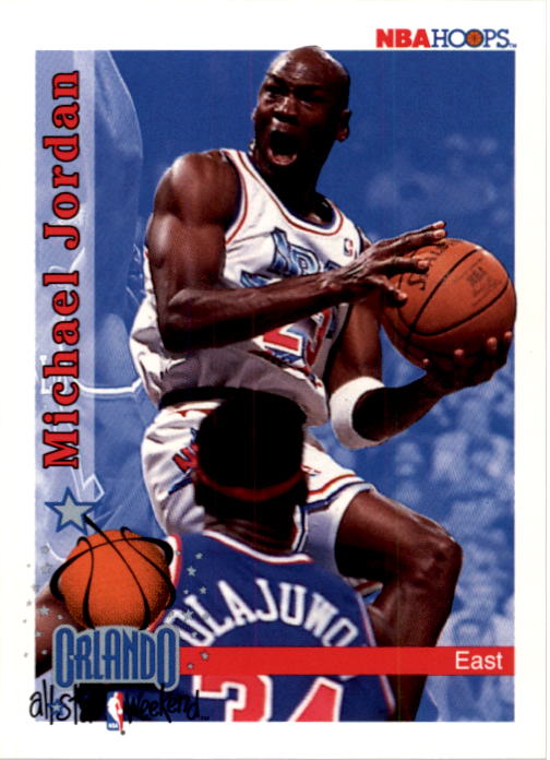 1992-93 Hoops #298 Michael Jordan AS