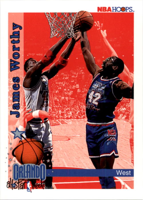 1992-93 Hoops #318 James Worthy AS