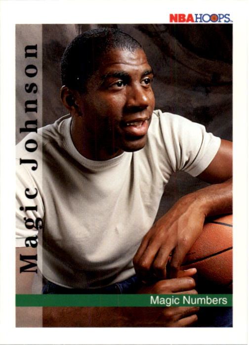 1992-93 Hoops #331 Magic Numbers
